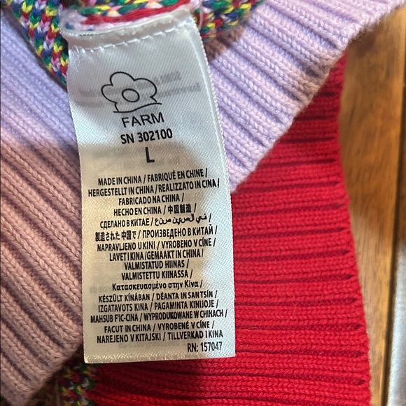 FARM Rio Multicolor Leopard Print Cardigan - Picture 5 of 9